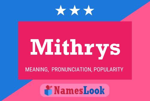 Póster del nombre Mithrys