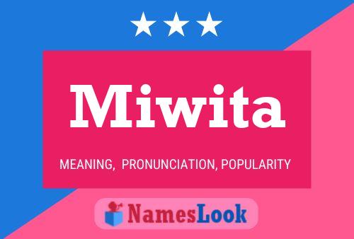 Póster del nombre Miwita