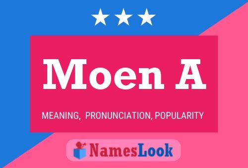 Póster del nombre Moen A