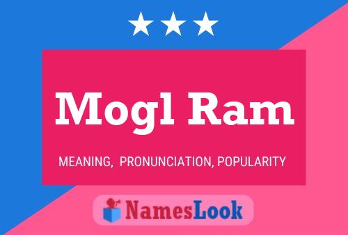 Póster del nombre Mogl Ram