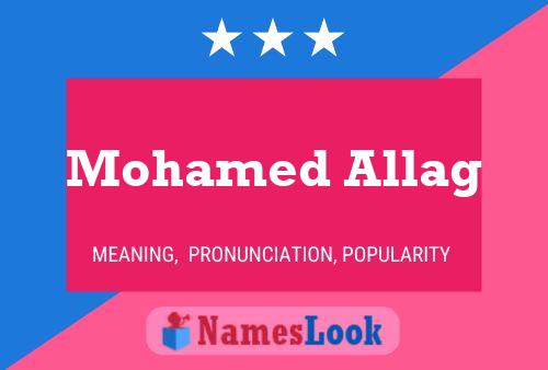 Póster del nombre Mohamed Allag