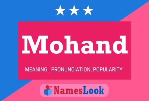 Póster del nombre Mohand