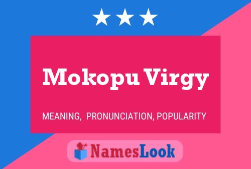 Póster del nombre Mokopu Virgy