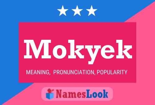 Póster del nombre Mokyek