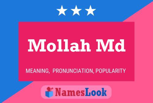 Póster del nombre Mollah Md