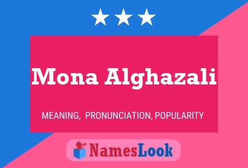 Póster del nombre Mona Alghazali