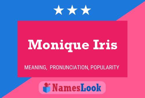 Póster del nombre Monique Iris