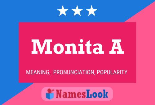 Póster del nombre Monita A