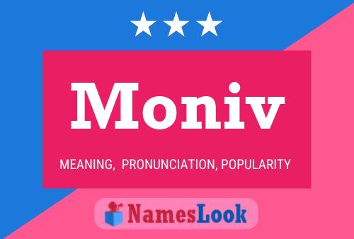 Póster del nombre Moniv