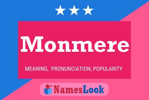 Póster del nombre Monmere