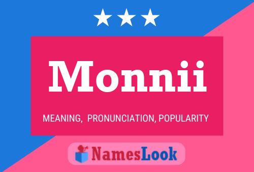 Póster del nombre Monnii