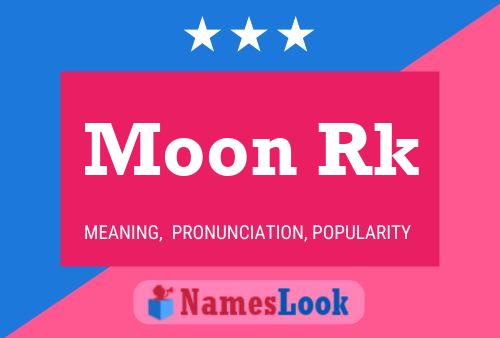 Póster del nombre Moon Rk