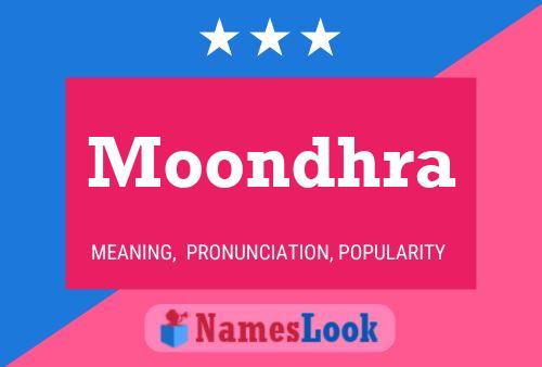 Póster del nombre Moondhra