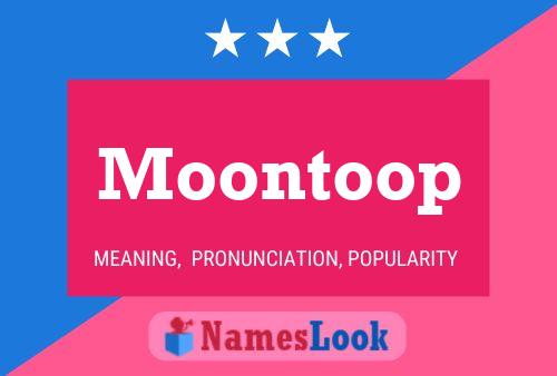 Póster del nombre Moontoop