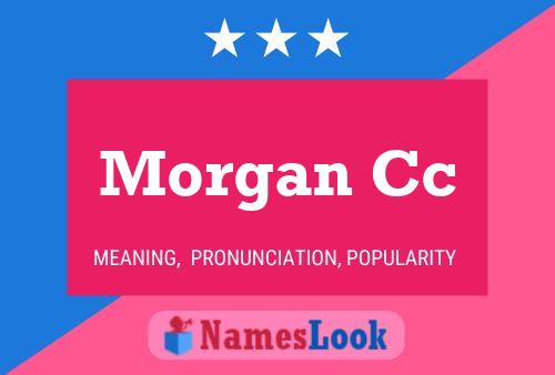 Póster del nombre Morgan Cc