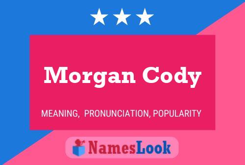 Póster del nombre Morgan Cody