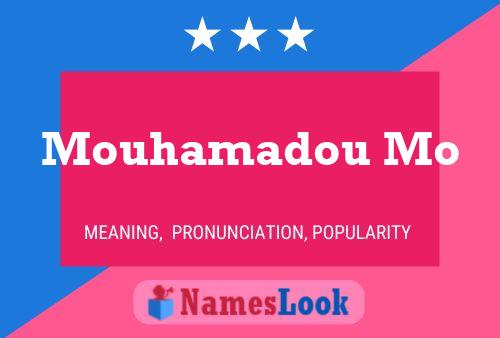 Póster del nombre Mouhamadou Mo