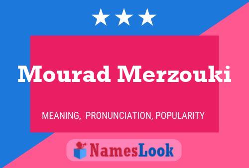 Póster del nombre Mourad Merzouki