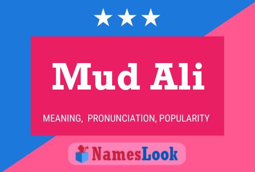 Póster del nombre Mud Ali