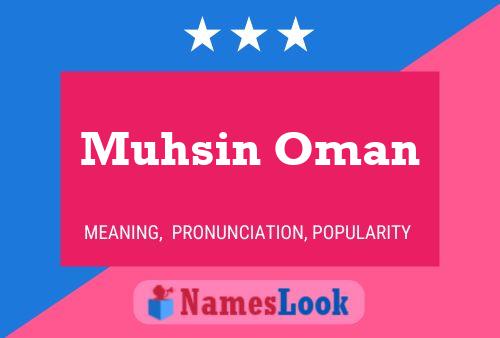 Póster del nombre Muhsin Oman