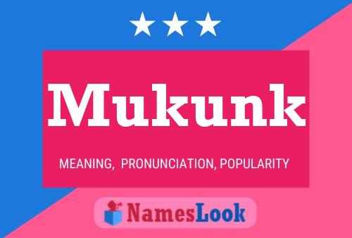 Póster del nombre Mukunk