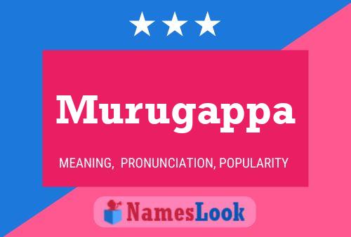 Póster del nombre Murugappa