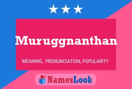 Póster del nombre Muruggnanthan