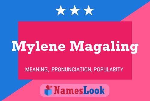 Póster del nombre Mylene Magaling