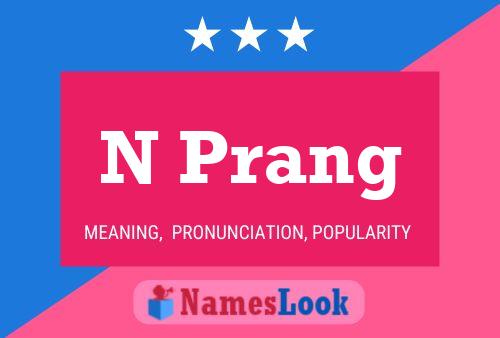 Póster del nombre N Prang