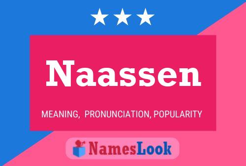 Póster del nombre Naassen