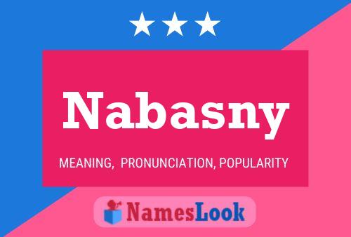 Póster del nombre Nabasny