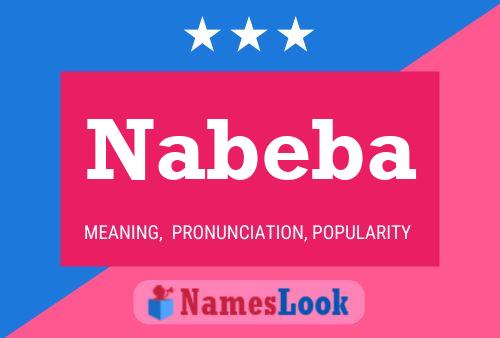 Póster del nombre Nabeba