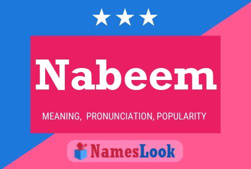 Póster del nombre Nabeem