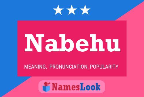 Póster del nombre Nabehu