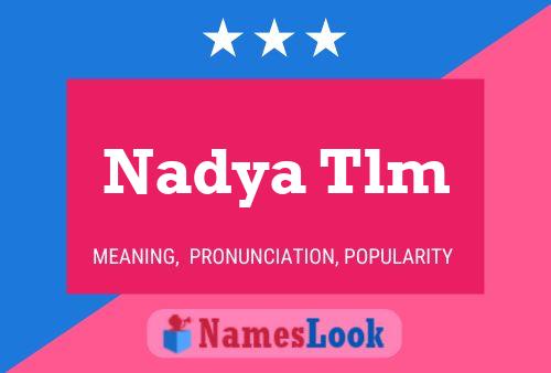 Póster del nombre Nadya Tlm