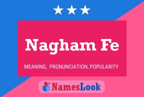 Póster del nombre Nagham Fe