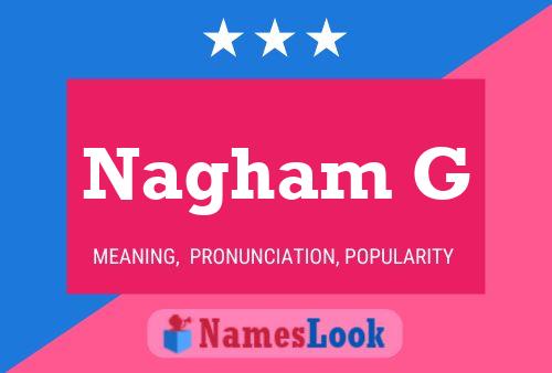 Póster del nombre Nagham G