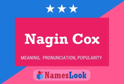 Póster del nombre Nagin Cox