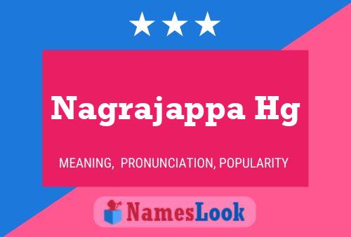 Póster del nombre Nagrajappa Hg