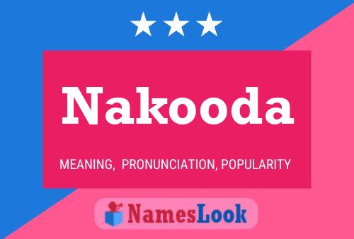 Póster del nombre Nakooda