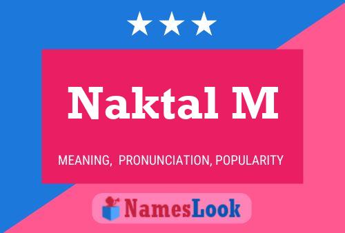 Póster del nombre Naktal M