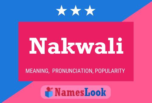 Póster del nombre Nakwali