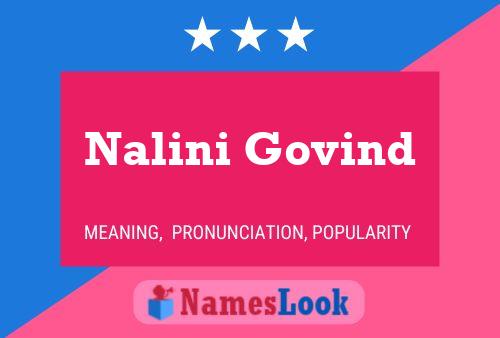 Póster del nombre Nalini Govind