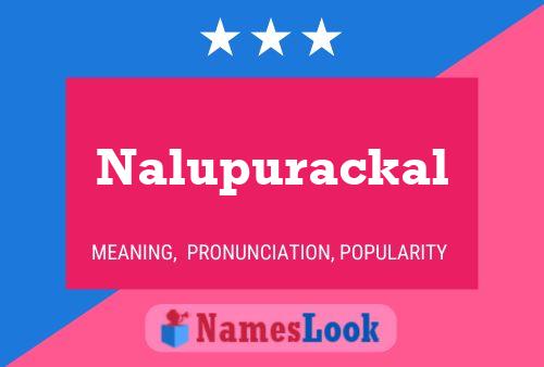 Póster del nombre Nalupurackal