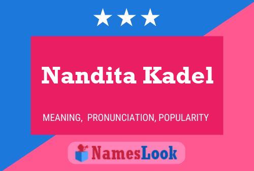 Póster del nombre Nandita Kadel