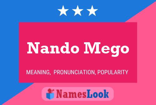 Póster del nombre Nando Mego