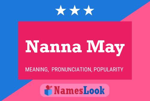 Póster del nombre Nanna May