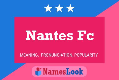 Póster del nombre Nantes Fc