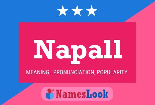 Póster del nombre Napall