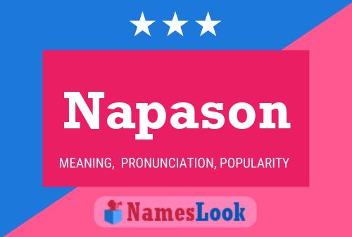 Póster del nombre Napason